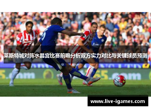 莱斯特城对阵水晶宫比赛前瞻分析双方实力对比与关键球员预测